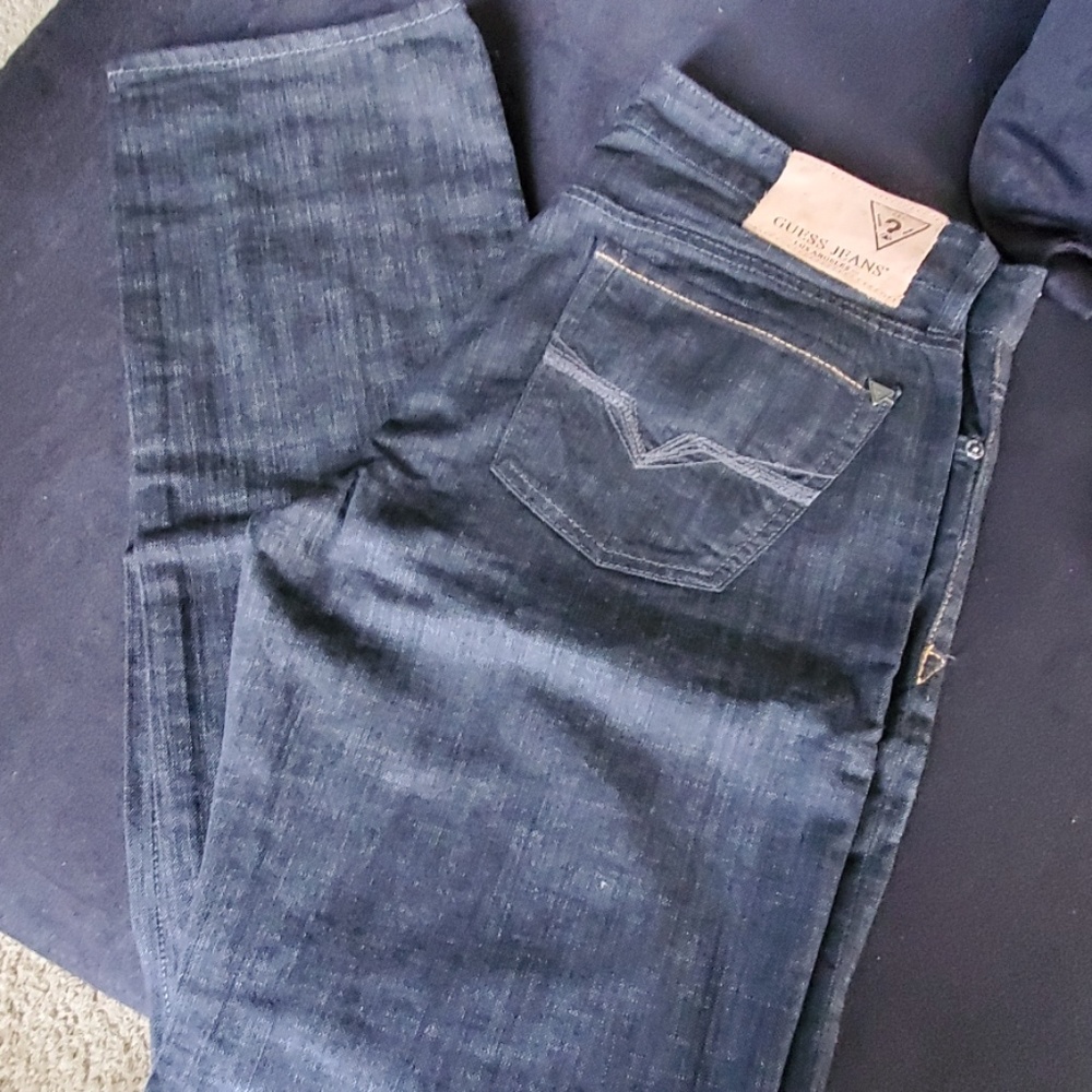 Guess black denim never wore